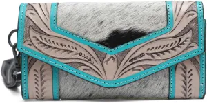 Leather Clutch for Women & Girls, Stylish Handbag for Parties, Weddings, Luxurious Envelope Bag for Ladies