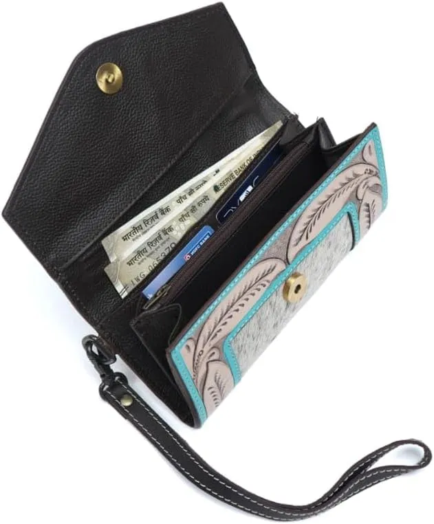Leather Clutch for Women & Girls, Stylish Handbag for Parties, Weddings, Luxurious Envelope Bag for Ladies