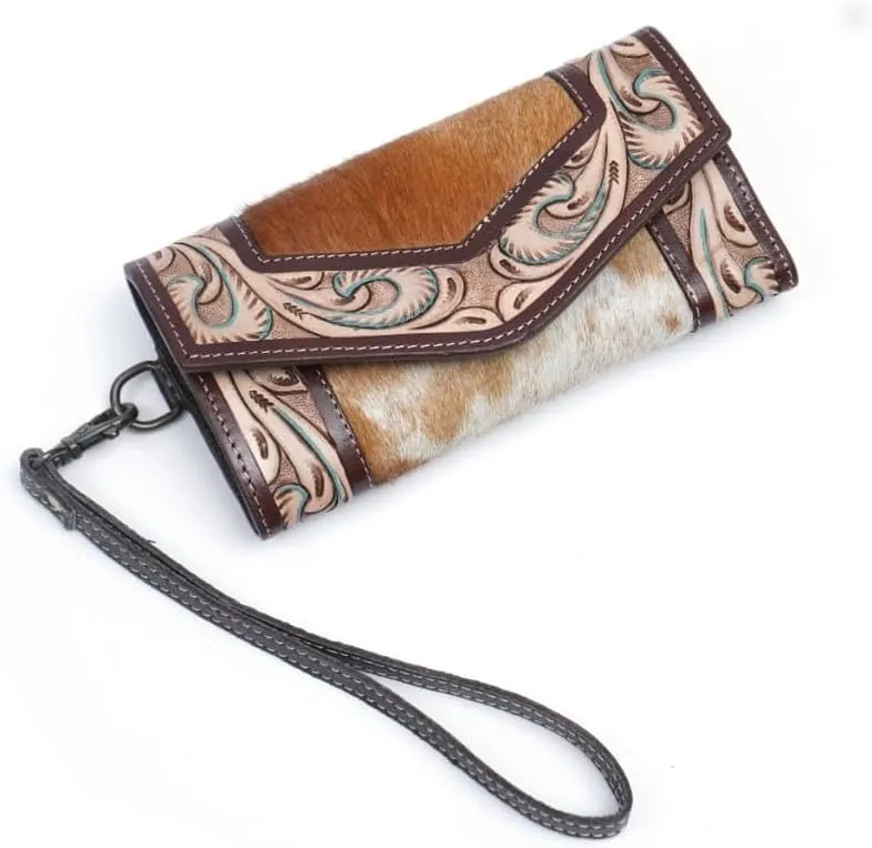 Leather Clutch for Women & Girls, Stylish Handbag for Parties, Weddings, Luxurious Envelope Bag for Ladies