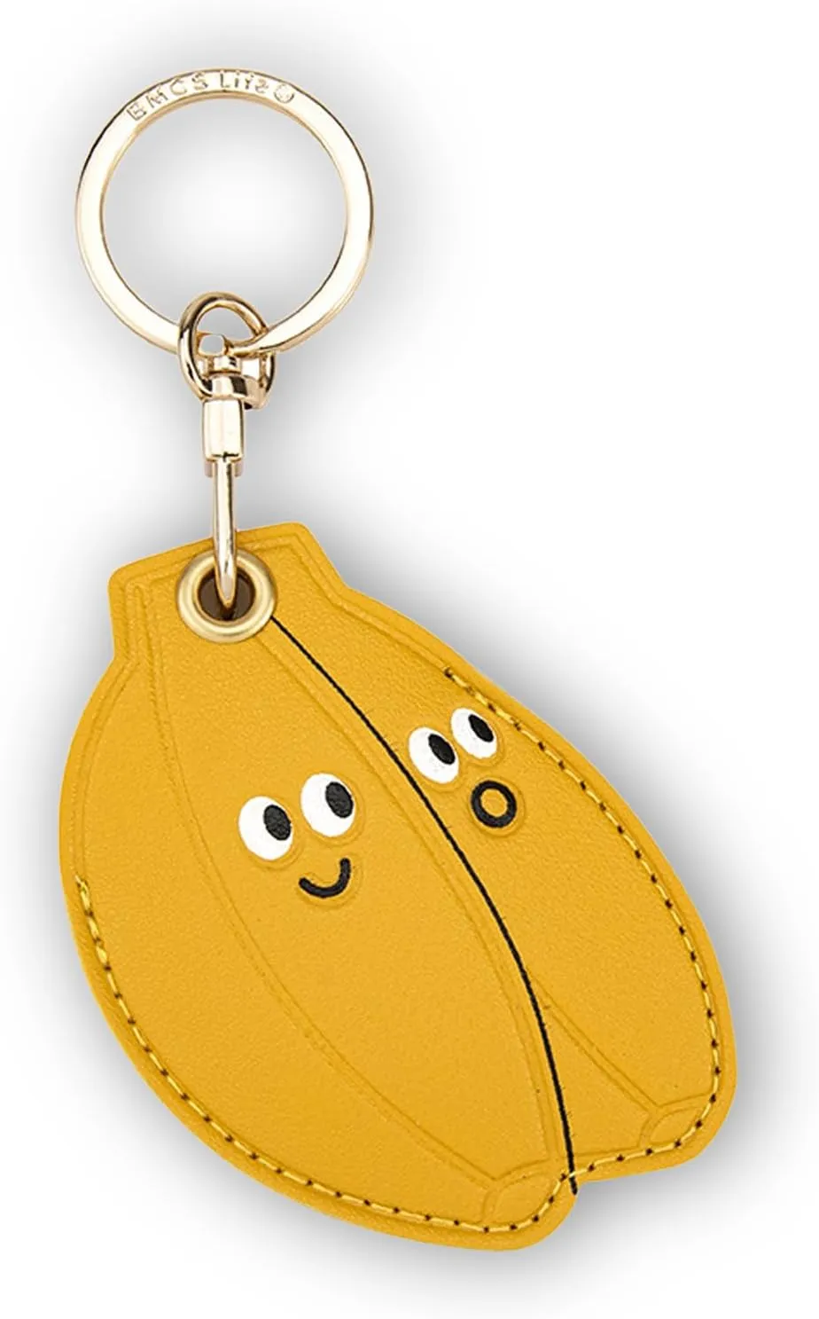 Leather Keychain Case Holder Compatible with Apple AirTag, GPS Airtag Keychain Finder Tracker with Key Ring, Anti-Scratch Protective Air Tag Cover