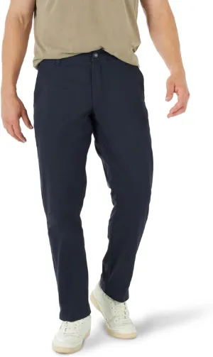 Lee Men's Extreme Motion Flat Front Relaxed Taper Pant