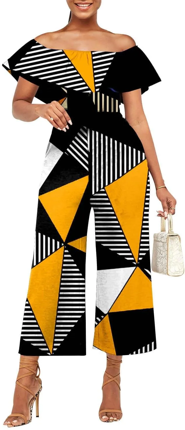 LightlyKiss Casual Summer Dressy Jumpsuits for Women Spaghetti Strap Wide Leg Split Long Pants Loose Fit Rompers