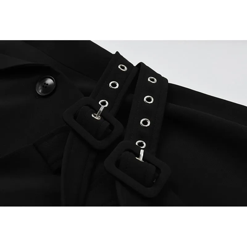 Longline Blazer - Dames - Elegante Stijl met Luxe Pasvorm en Hoogwaardige Materialen
