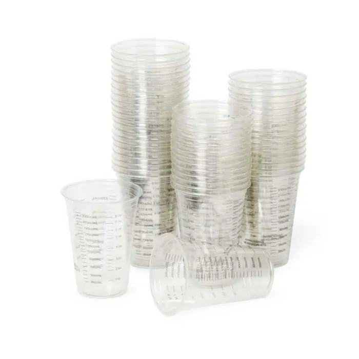 Medline Disposable Graduated Cold Plastic Drinking Cups