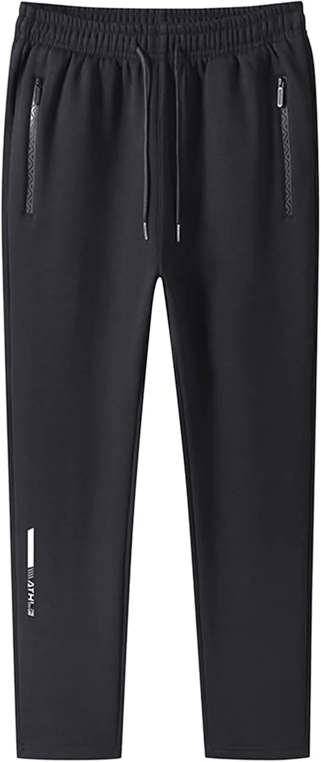 Men's Cargo Combat Work Pant Gym Athletic Jogger uflage Stretchy Sweatpant Cuffed Hem Pant Elastic Chino