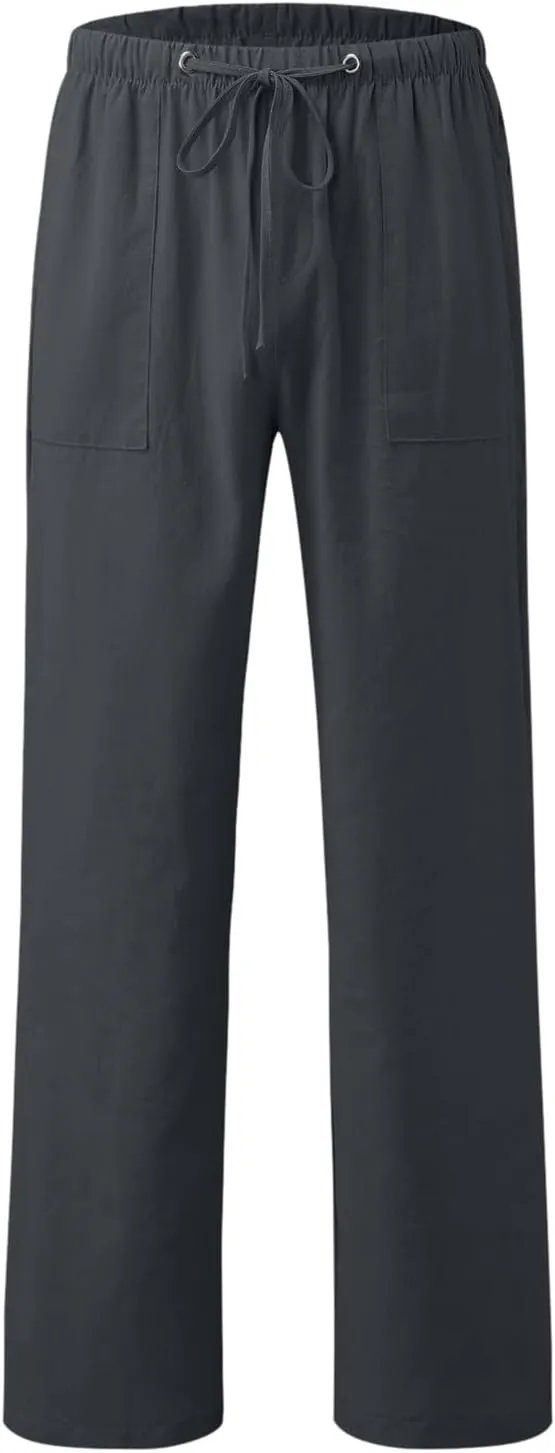 Men's Pant Casual Plus Size Jogger Active Wear Sweatpant Elasticated Stretch Waist Cargo Combat Work Pant