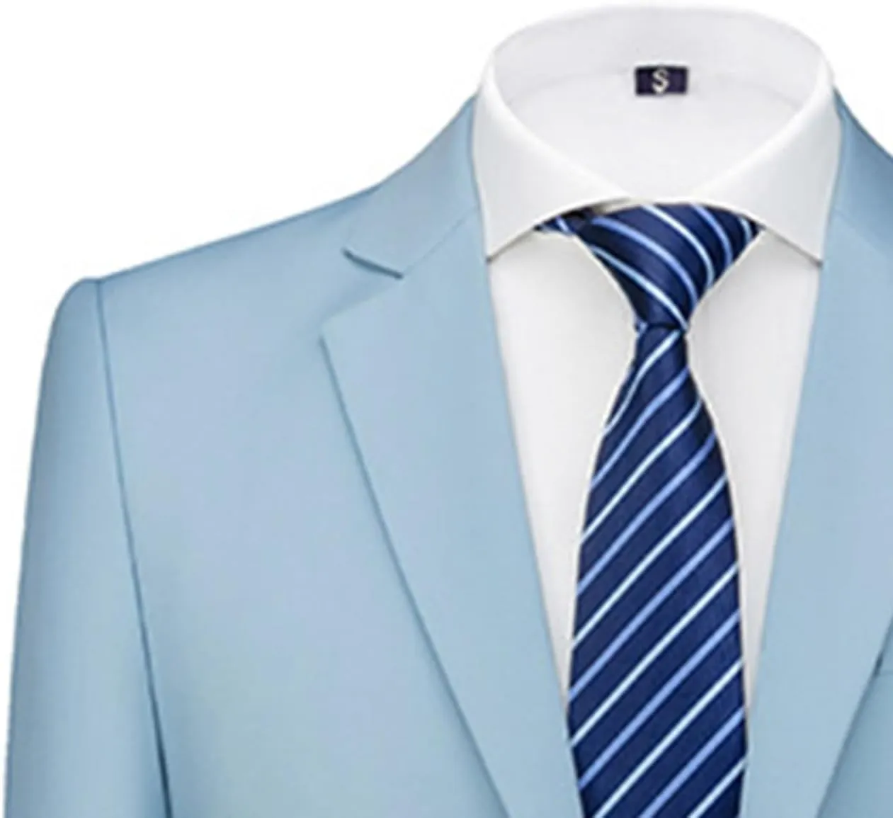 Mens Suits Slim Fit 2 Pieces Formal Suit Jacket for Men Wedding Prom Tuxedo,Daily Business Blazer and Pants Set