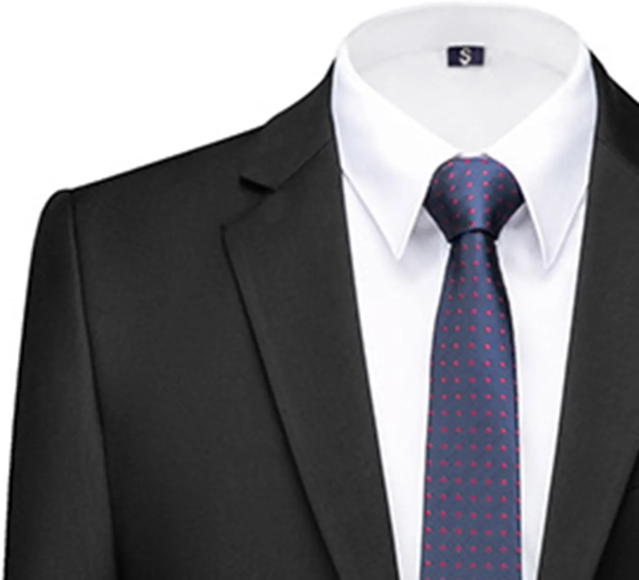 Mens Suits Slim Fit 2 Pieces Formal Suit Jacket for Men Wedding Prom Tuxedo,Daily Business Blazer and Pants Set