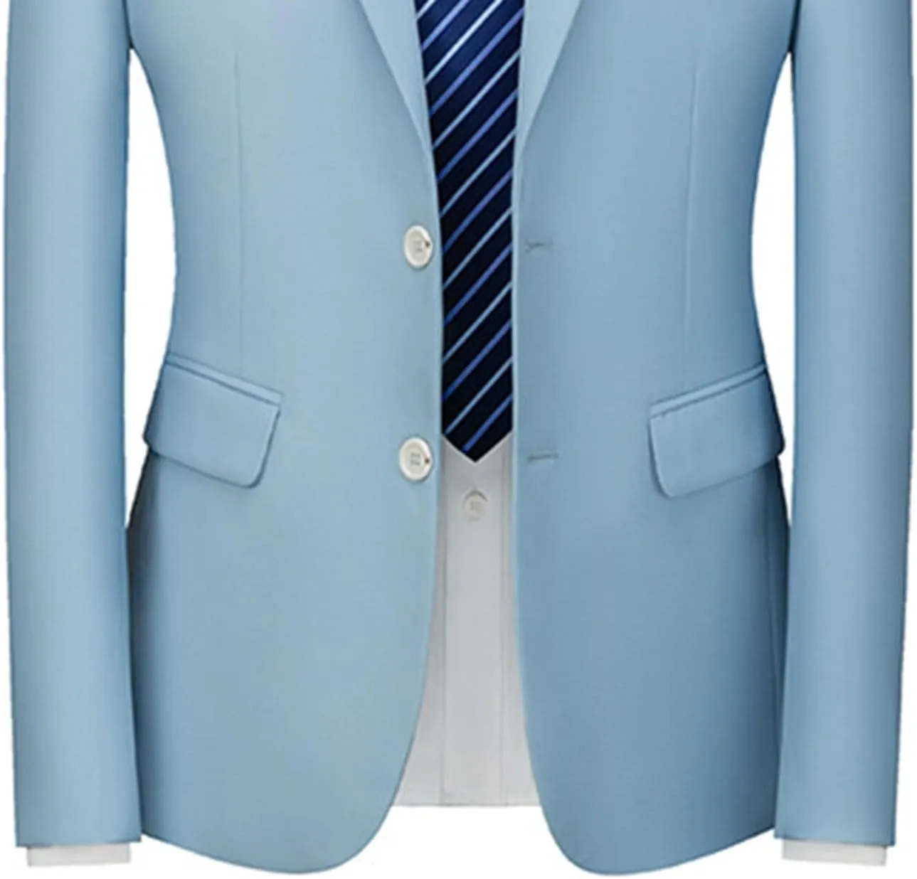 Mens Suits Slim Fit 2 Pieces Formal Suit Jacket for Men Wedding Prom Tuxedo,Daily Business Blazer and Pants Set