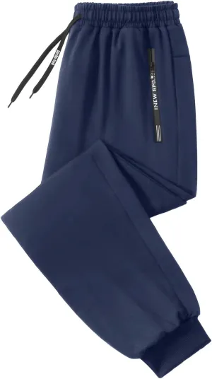 Mens Tracksuit Bottoms Pants Casual Stretchy Joggers Loungewear Sweatpant Loose Elastic Waist Cargo Pant