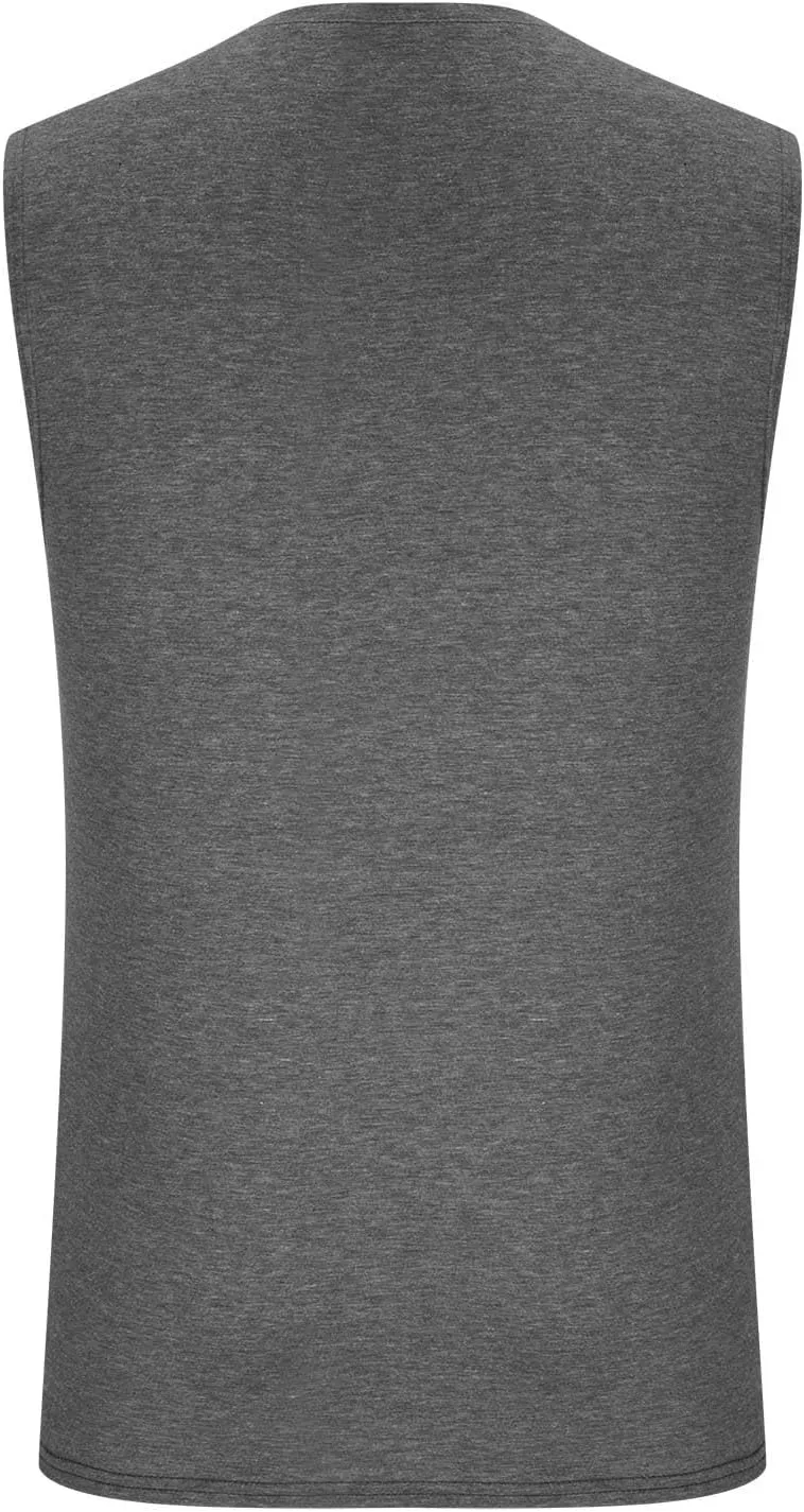 Men's Workout Tank Tops Gym Cut Off Sleeveless T Shirt Bodybuilding Fitness Muscle Athletic Tank Top Palm Tree Shirts Tee