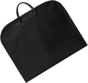 Milisten Practical Oxford Suit Garment Bag Foldable Black Perfect for Travel Business and Storage