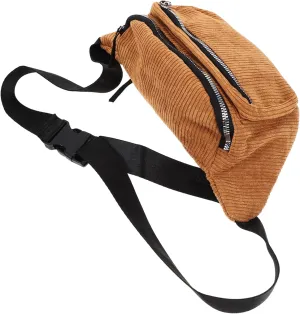 Mini Crossbody Bag for Women Brown Purse Woman Waist Pouch Fashion Stylish Chest Pack