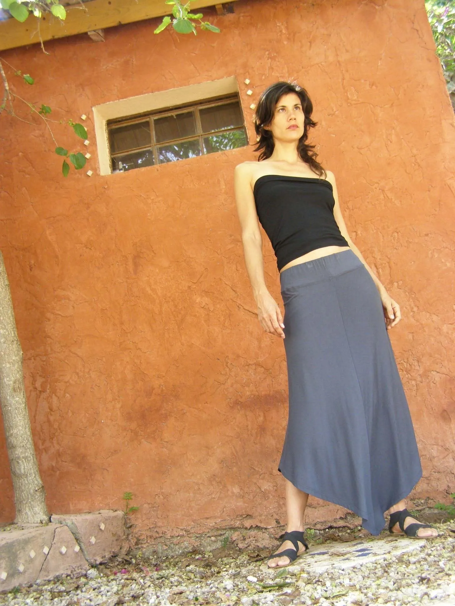 Mix and Match Layered Diagonal Skirt