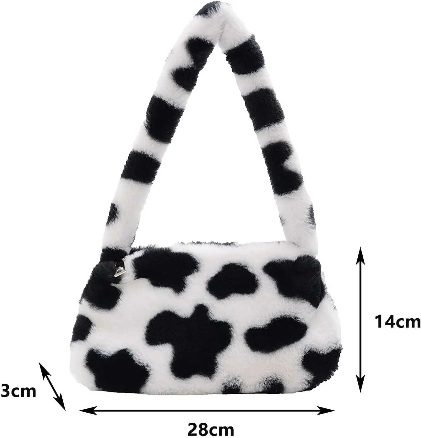 Multi Pocket Shoulder Bags for Woman Lightweight Quilted Fabric Handbags for Women Womens Elegant Evening Bag(White)
