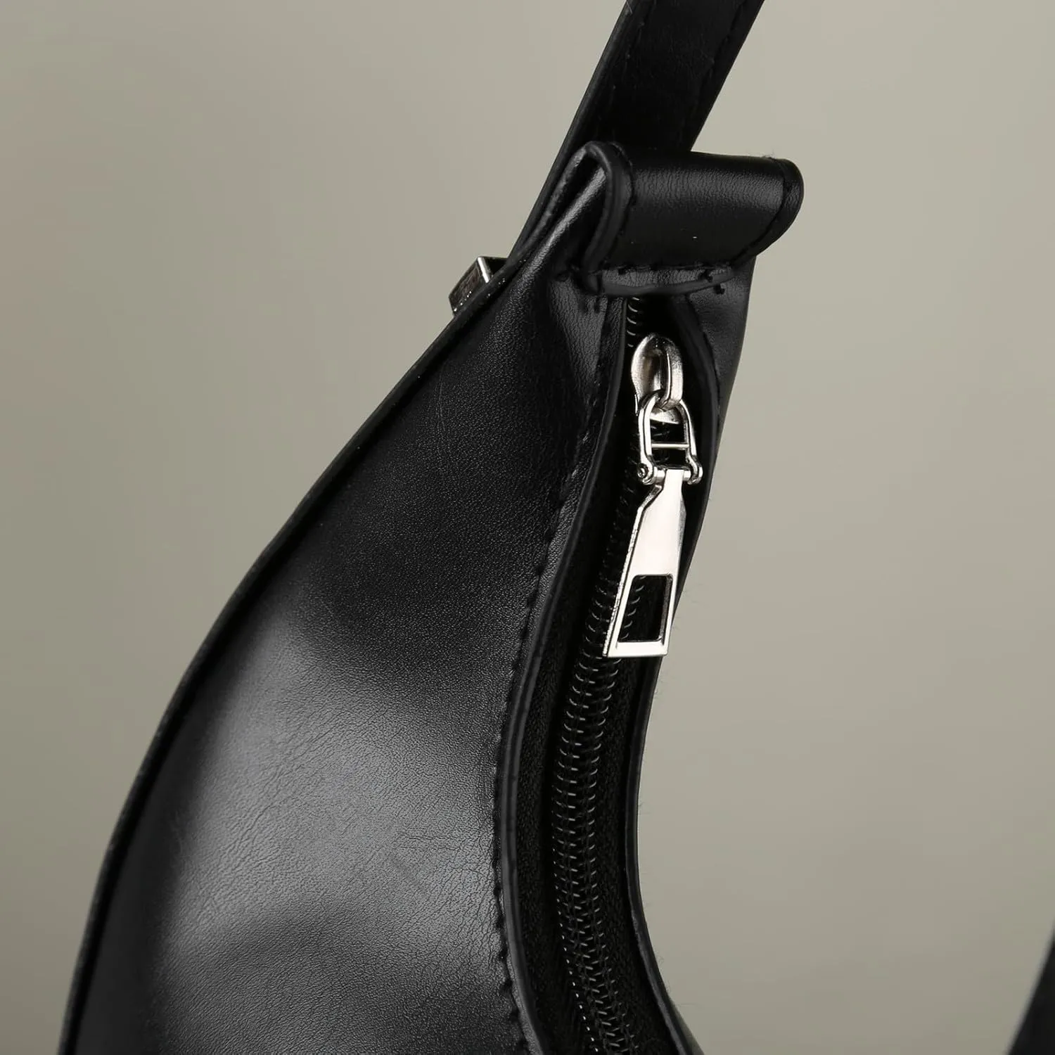 Multi Pocket Shoulder Bags for Woman Waterproof Nylon Crossbody Bags for Woman Trendy Womens Elegant Evening Bag(Black)
