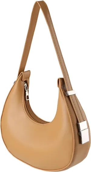 Multi Pocket Shoulder Bags for Woman Waterproof Nylon Crossbody Bags for Woman Trendy Womens Elegant Evening Bag(Khaki)