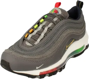 Nike Air Max 97 EOI GS Running Trainers DD2002 Sneakers Shoes (UK 5 US 5.5Y EU 38, Light Graphite Obsidian Black 001)