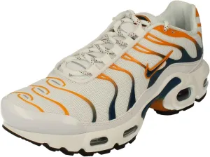 Nike Air Max Plus GS Running Trainers DV7083 Sneakers Shoes (UK 5 US 5.5Y EU 38, White Marina Kumquat Black 100)