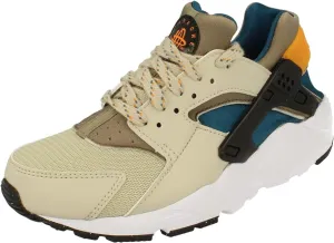 Nike Huarache Run GS Trainers DV7139 Sneakers Shoes (UK 4 US 4.5Y EU 36.5, Light Stone Kumquat Black 100)