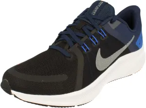 Nike Quest 4 Mens Running Trainers DA1105 Sneakers Shoes (UK 8.5 US 9.5 EU 43, Black Light Smoke Grey 004)