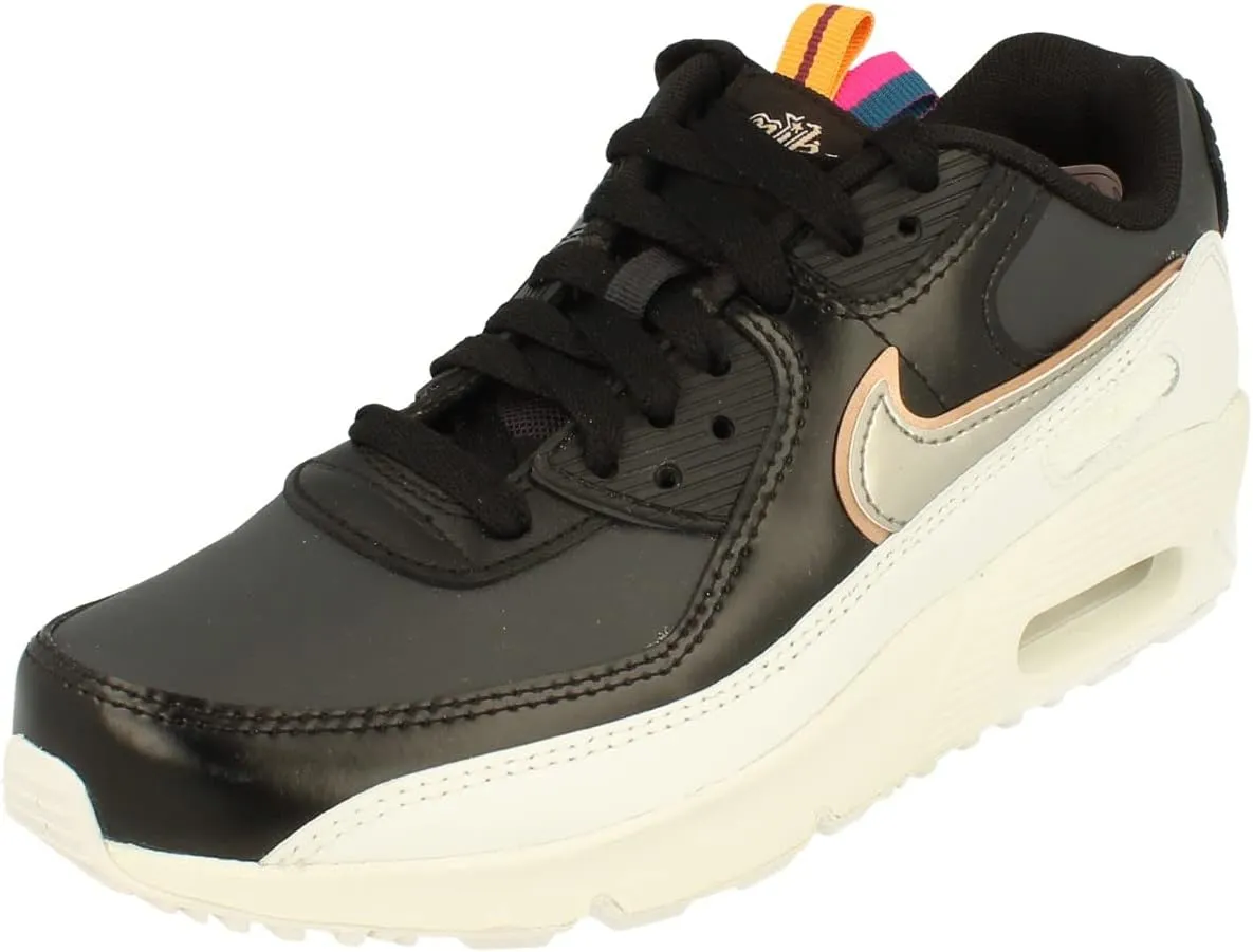 Nike Youth Air Max 90 LTR GS DJ0414 001 - Size 5.5Y