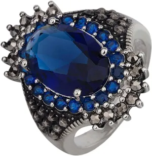 NOLITOY Elegant Vintage Thai Silver Ring Women's Jewelry Ring Hand Fashion Finger Jewelry for Valentines Day