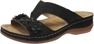 Orthopedic Sandals For Women Arch Support 2024 Flip Flops Soft Summer Beach Shoes Dressy Comfortable Orthotic Slides Slippers