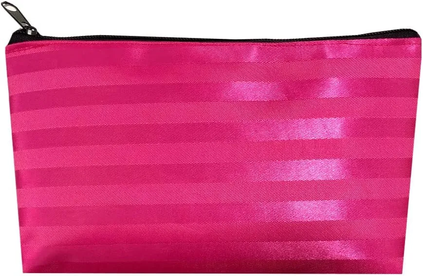 Pack of 7 Fashion Design Muliti-functional Bag Using as Makeup bag or Cosmetic Pouch or Travel Toiletry or Carrying Purse (Stripe)