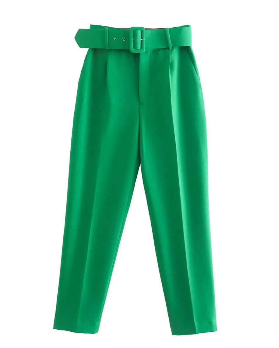 Pantalon & Blazer Set - Dames - Elegante broek & blazer met moderne pasvorm