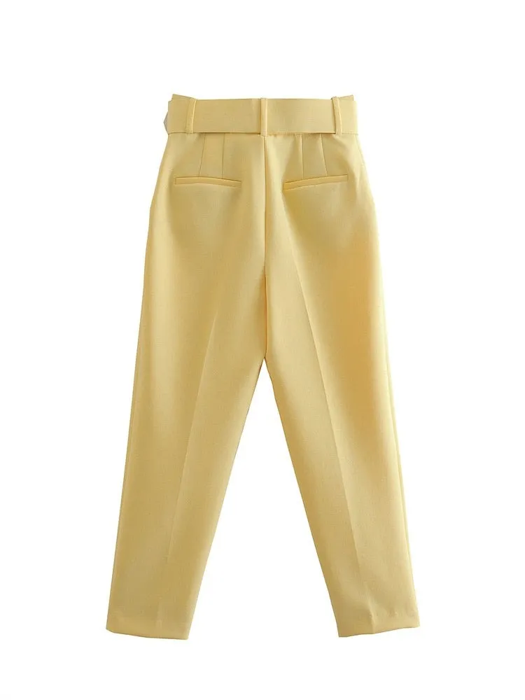 Pantalon & Blazer Set - Dames - Elegante broek & blazer met moderne pasvorm