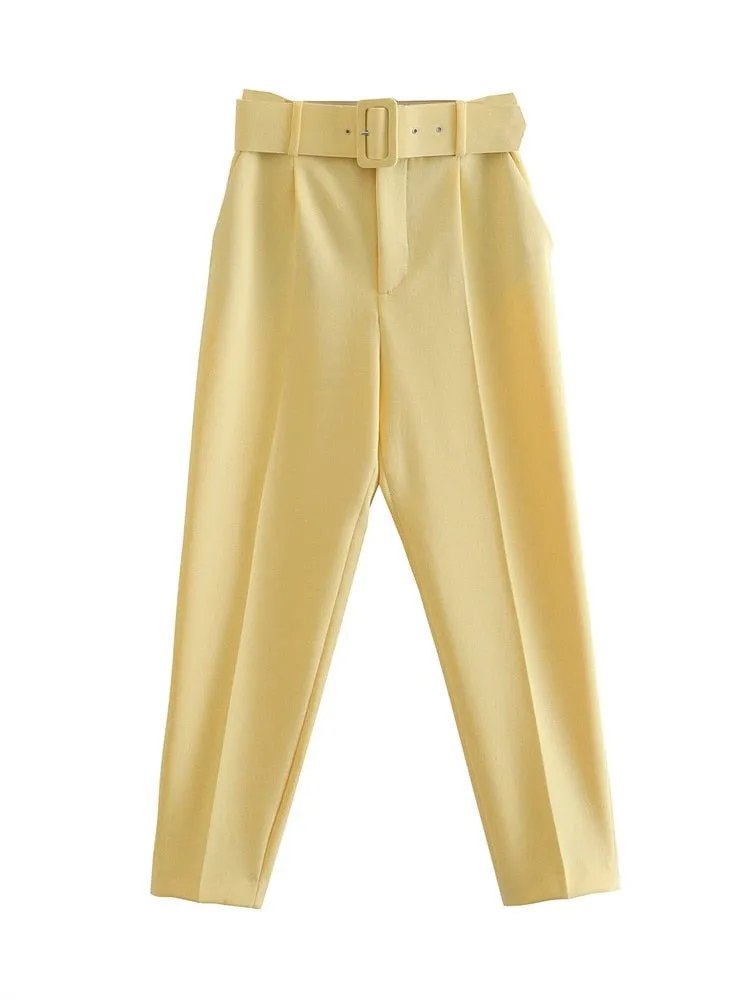Pantalon & Blazer Set - Dames - Elegante broek & blazer met moderne pasvorm