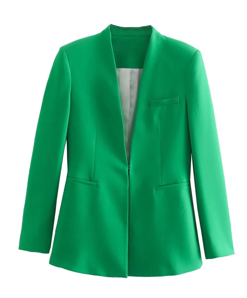 Pantalon & Blazer Set - Dames - Elegante broek & blazer met moderne pasvorm