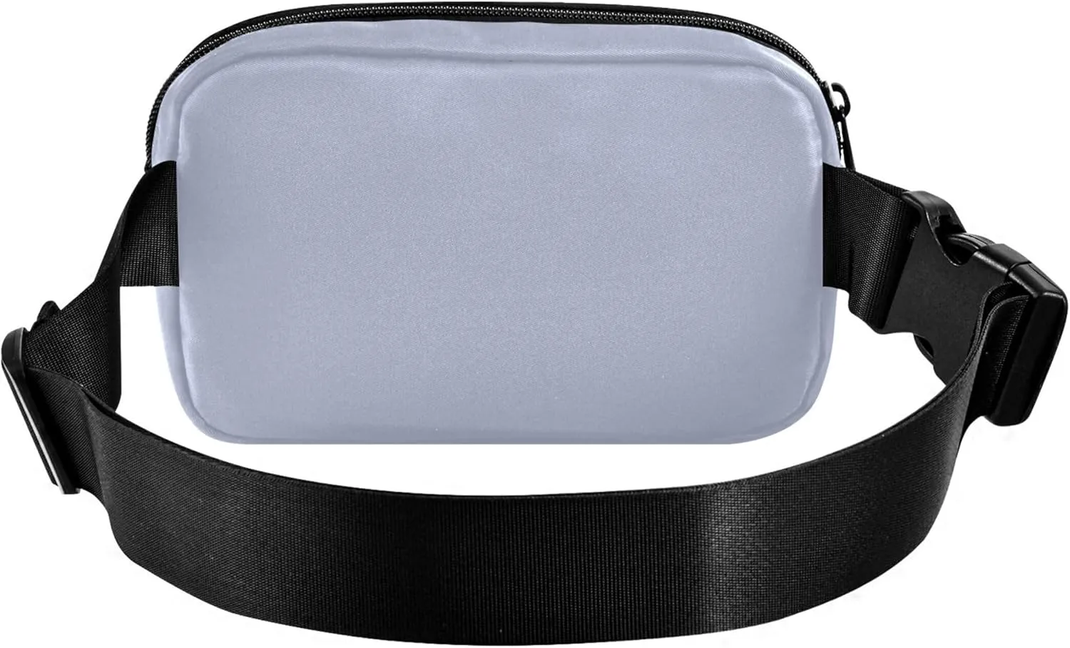 Periwinkle Light Blue Fanny Packs for Women Large Hip Belt Bag Waterproof Hiking Travel Waist Bag