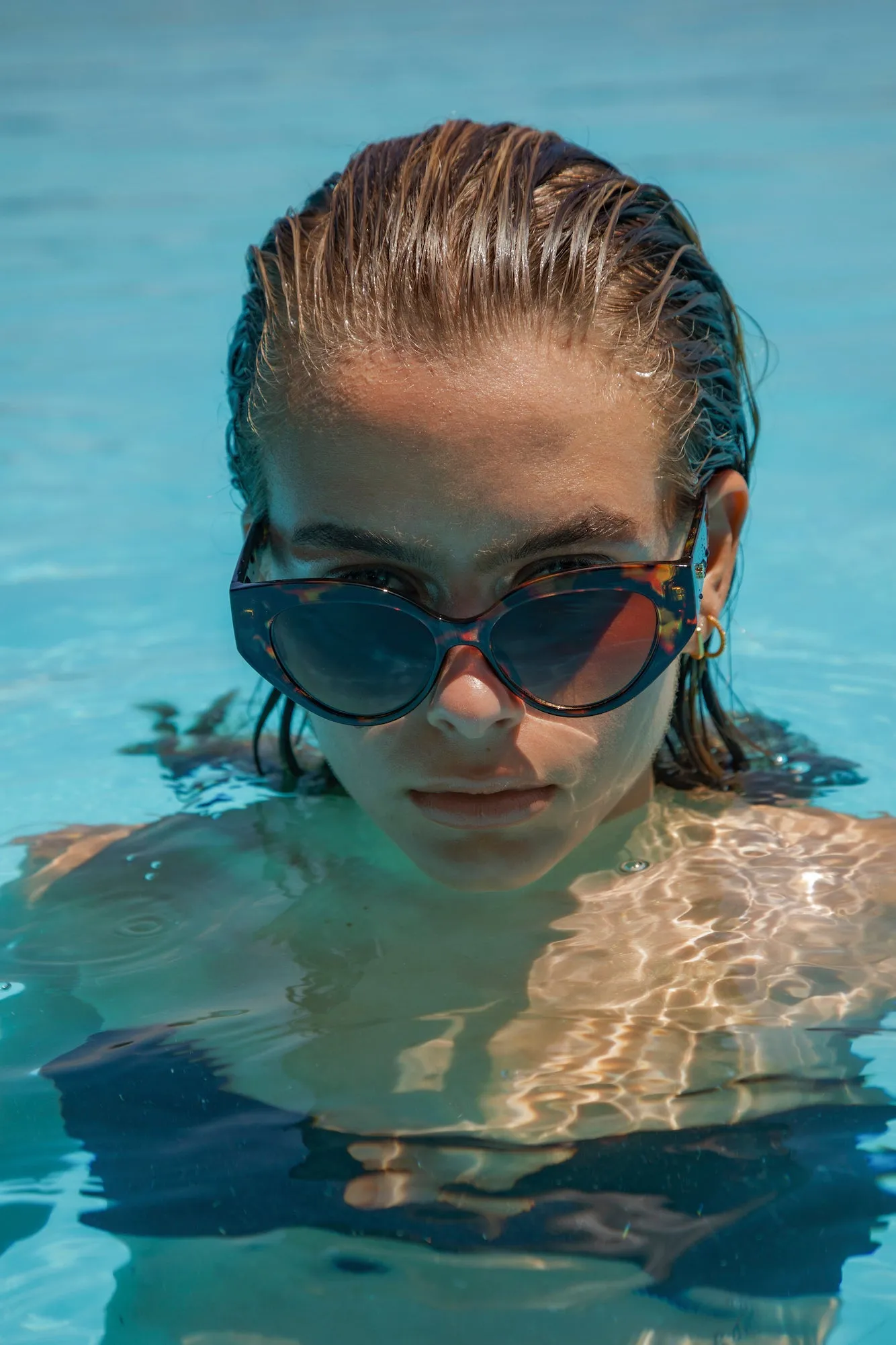 PETA   JAIN Libertine Sunglasses Tort Brown