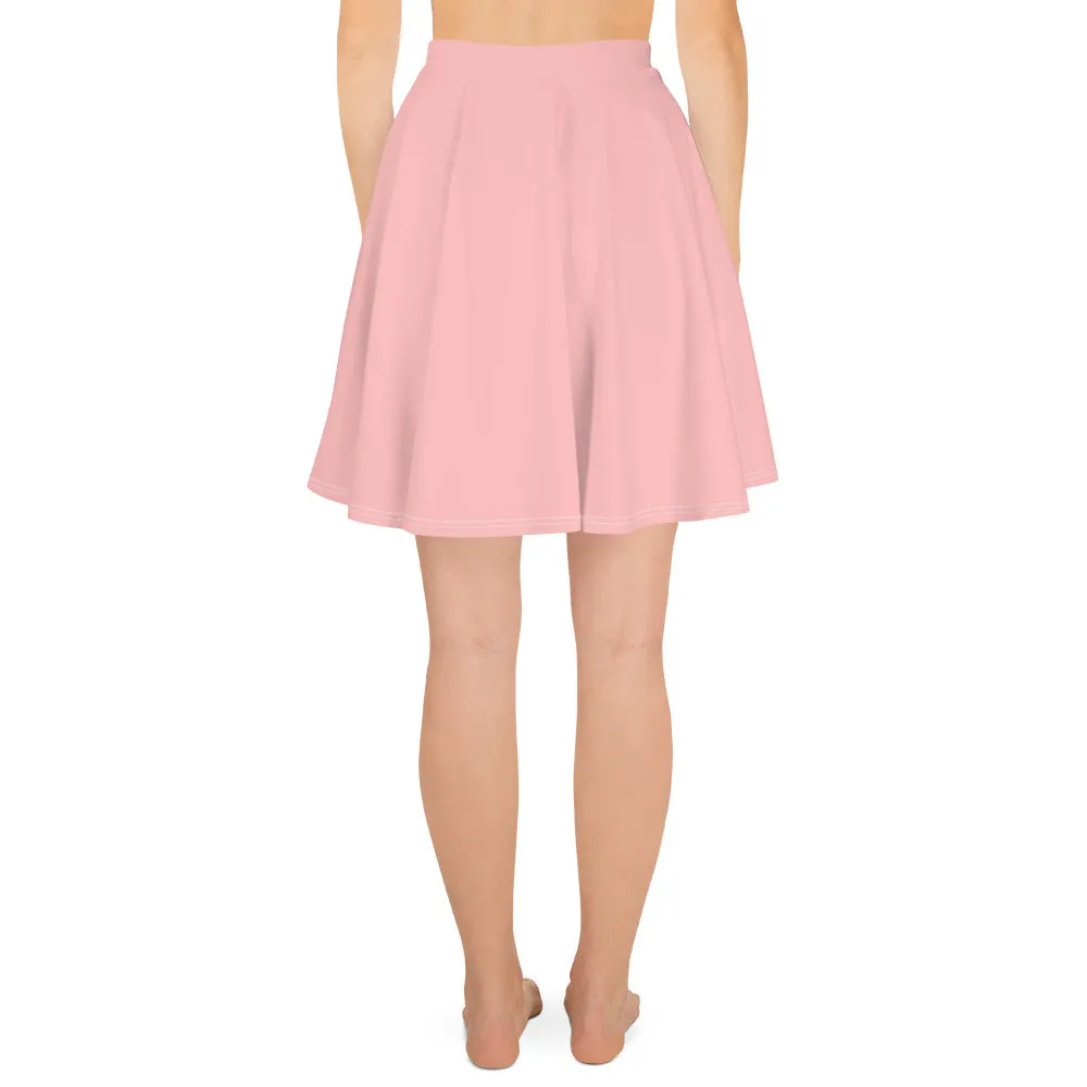 Pink Skater Skirt