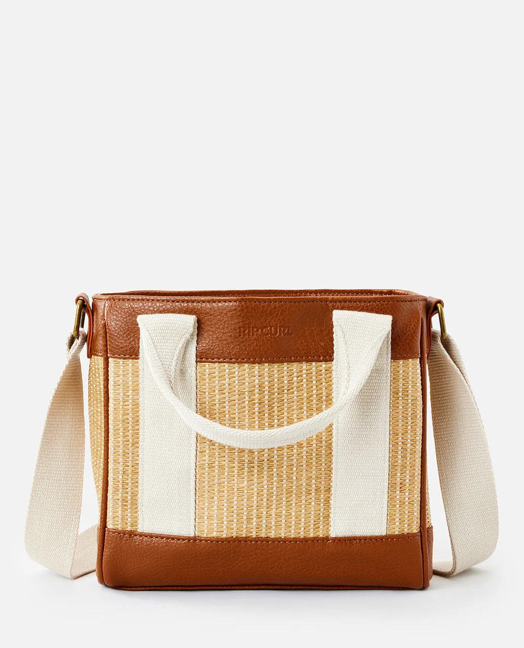 Premium Straw Mini Handbag - Natural