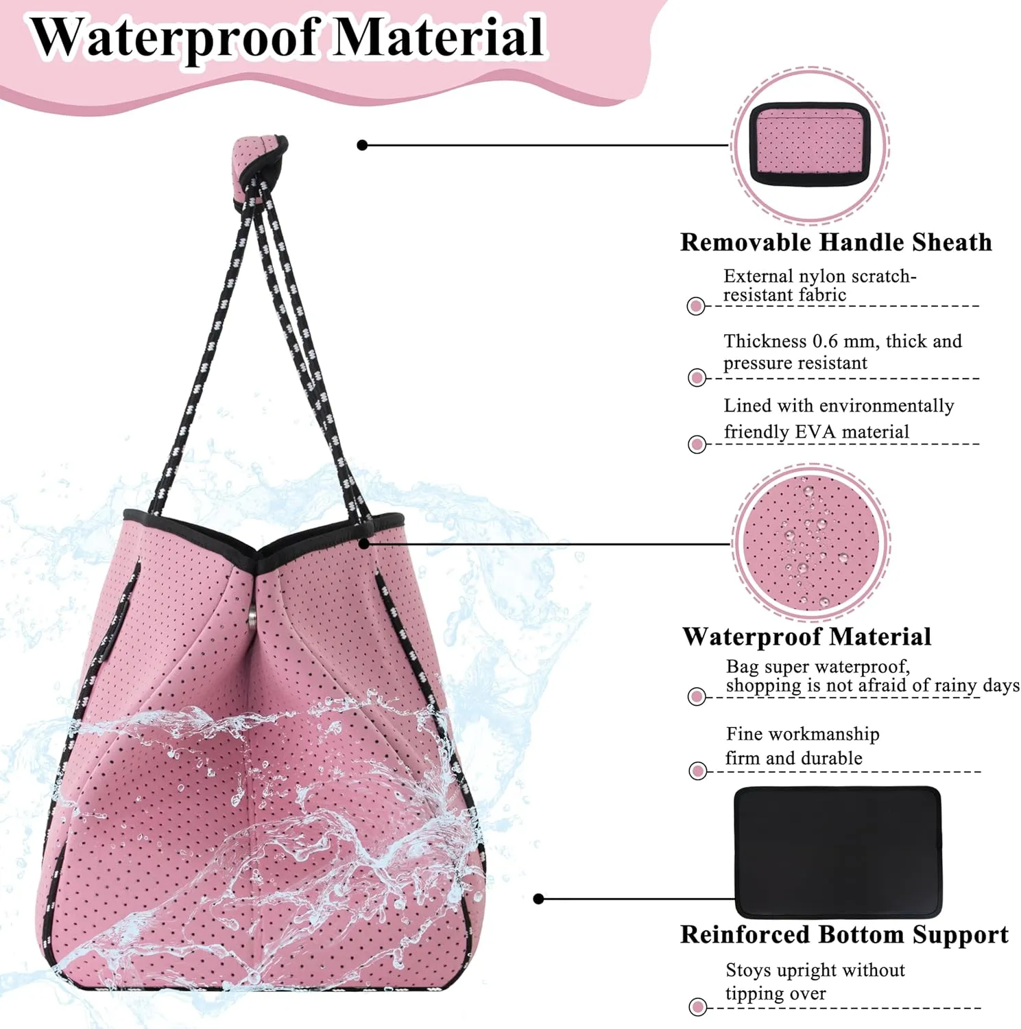 QOGiR Multipurpose Gym Beach Bag, Light Weight, Large, Sports  