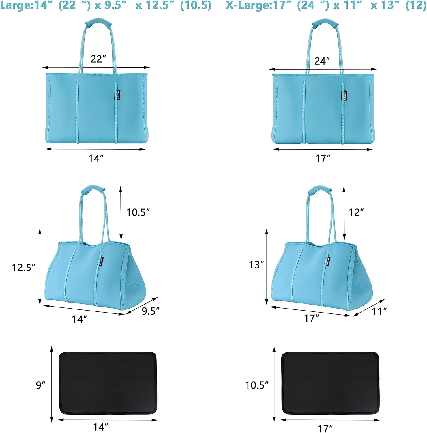 QOGiR Multipurpose Gym Beach Bag, Light Weight, Large, Sports  