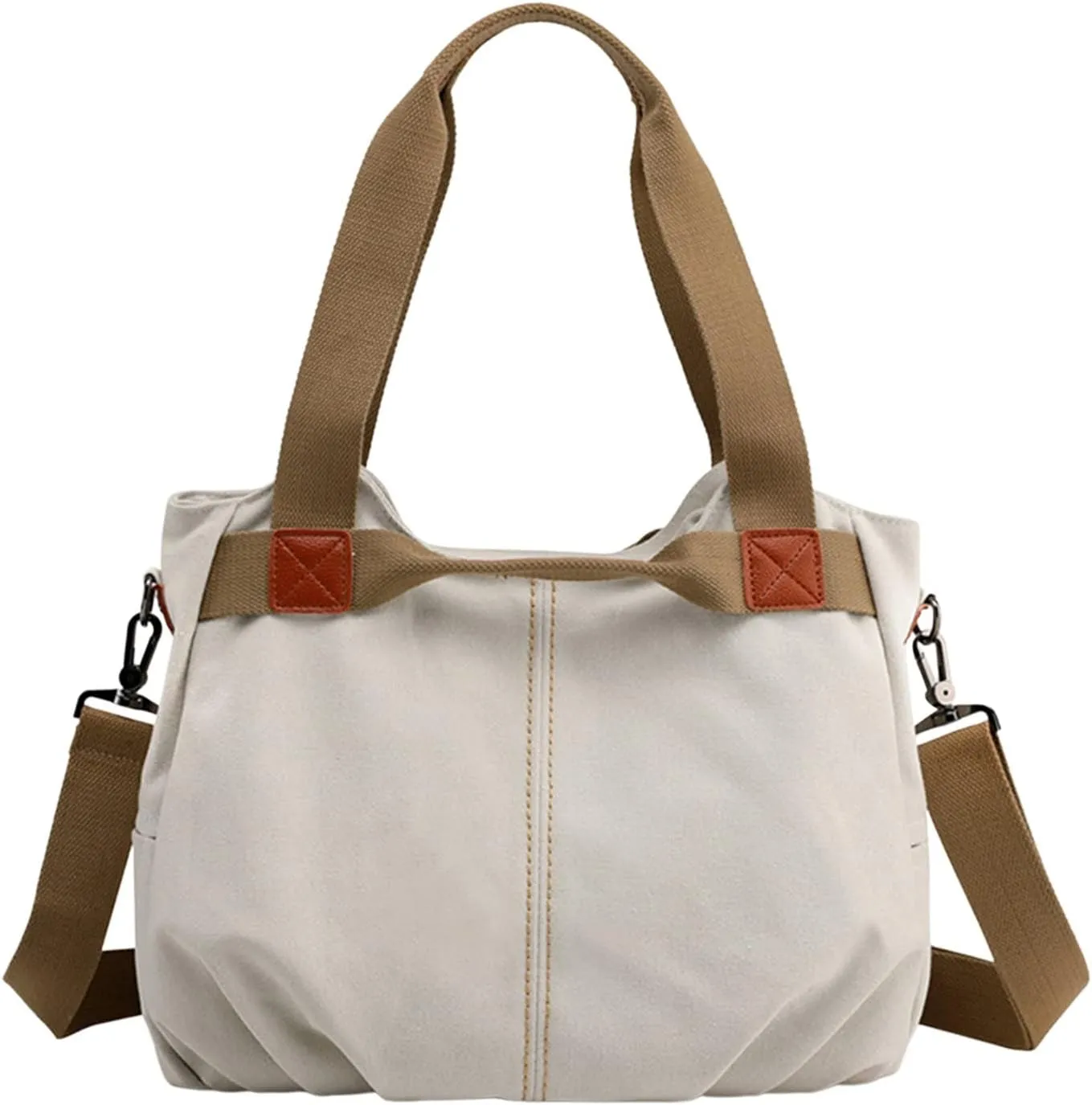 Quilted Crossbody Purses for Women Retro Studded Crossbody Bags Small Shoulder Purses Trendy Clutch Saddle Bag(White)