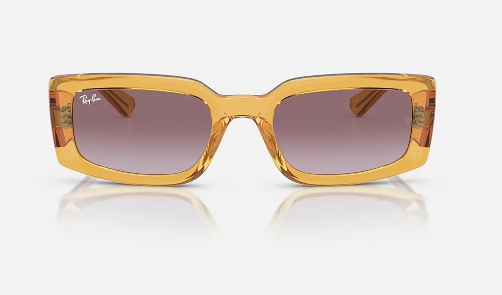 RAYBAN KILIANE TRANSPARENT YELLOW W/ GRADIENT VIOLET