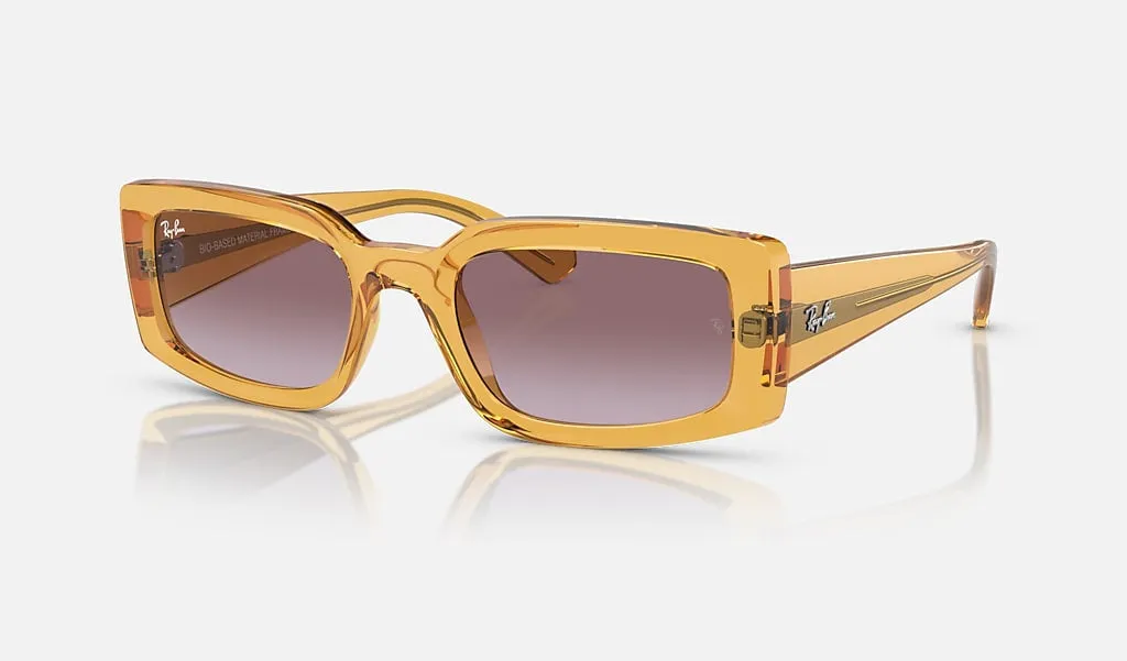RAYBAN KILIANE TRANSPARENT YELLOW W/ GRADIENT VIOLET