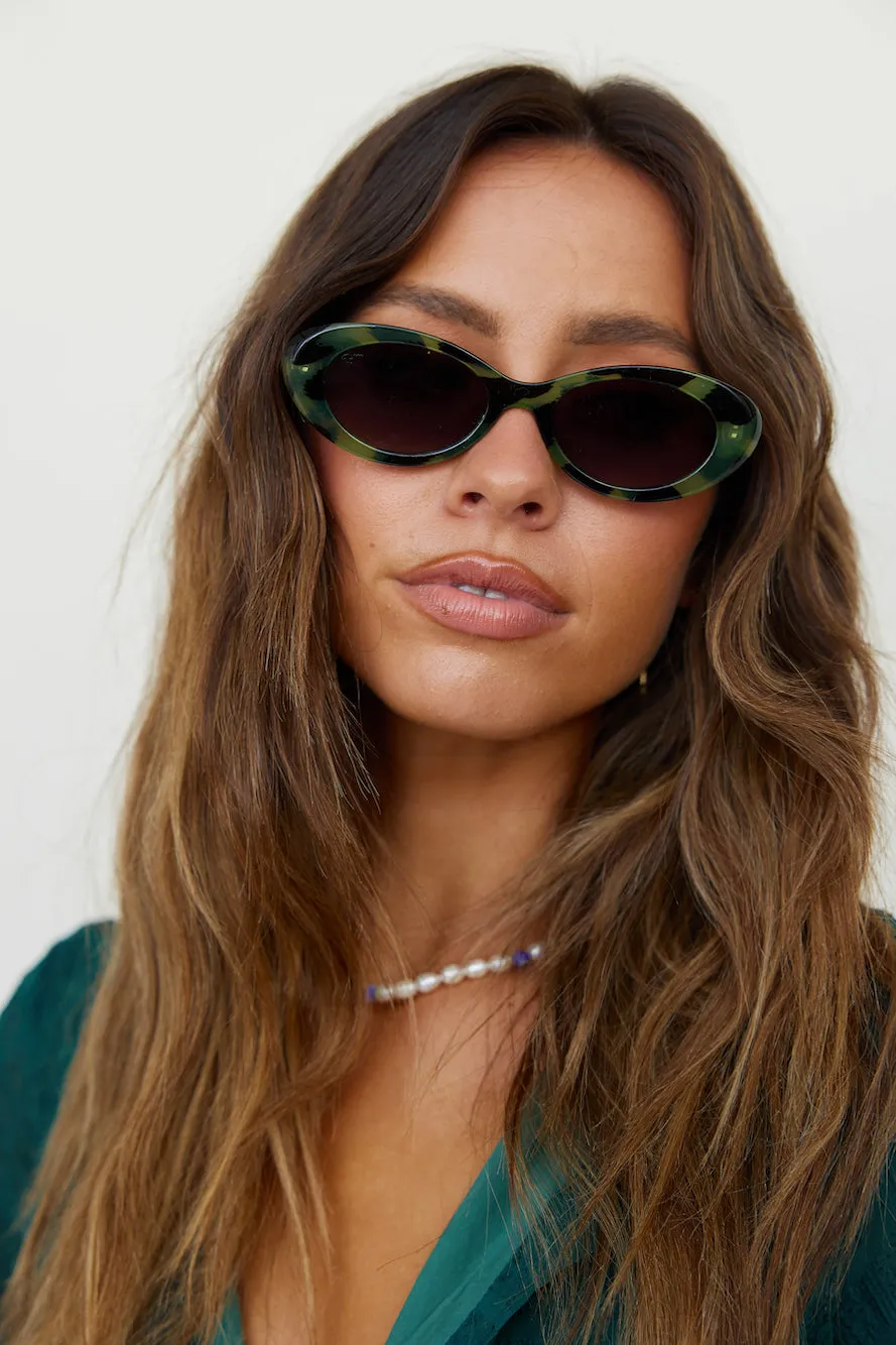 REALITY High Society Sunglasses Jungle Green