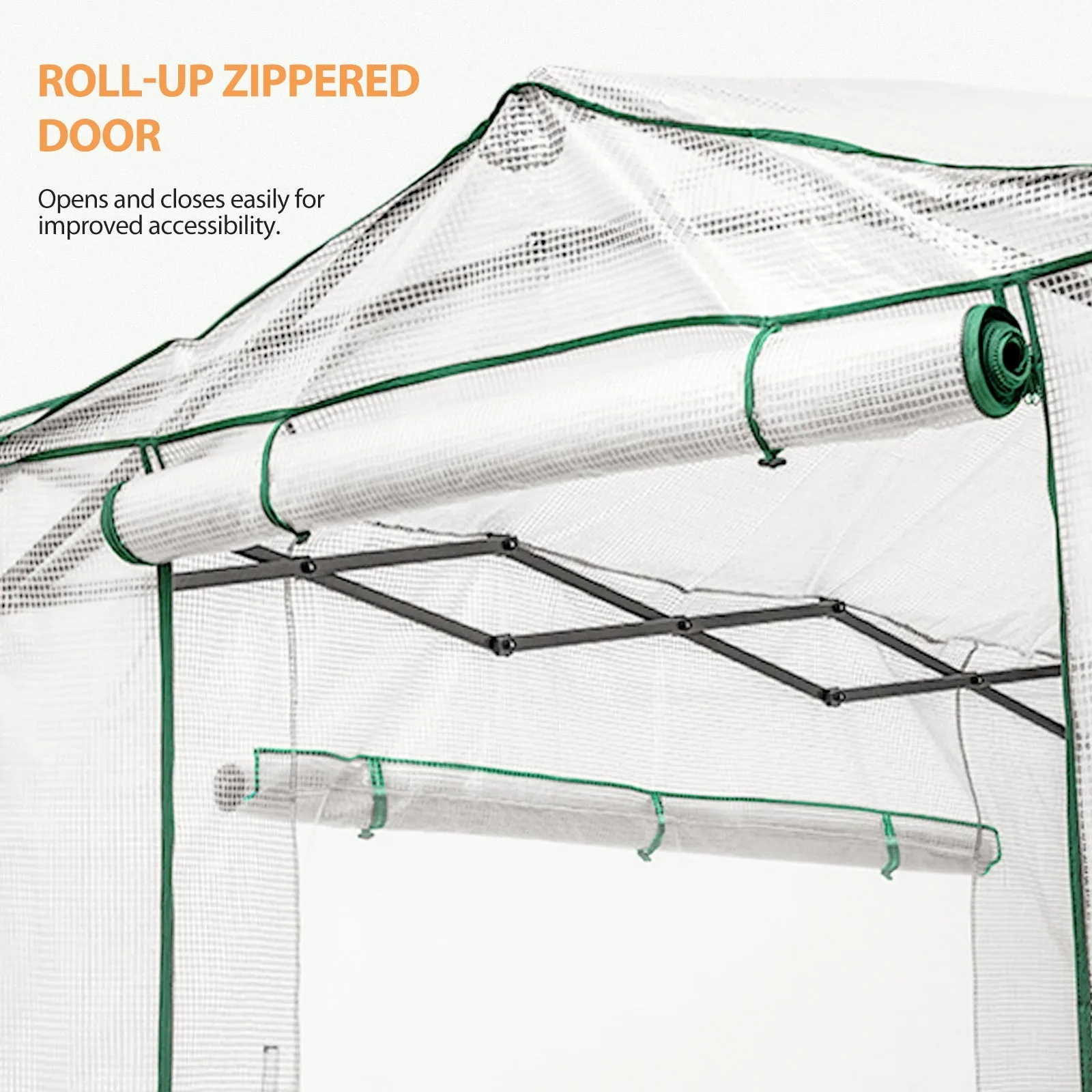 Replacement Cover for 8x6 Portable Walk-in Greenhouse(Frame Not Included)