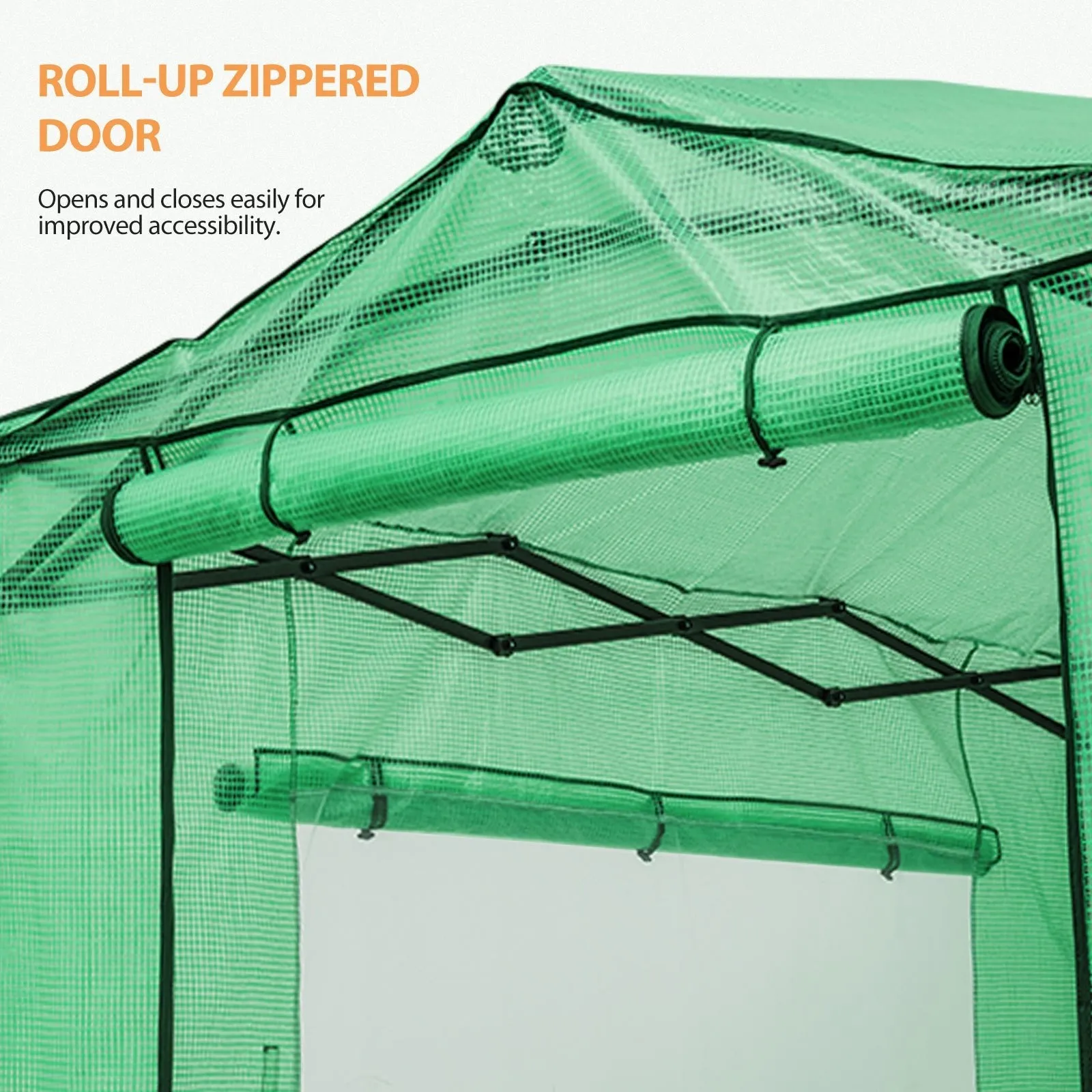 Replacement Cover for 8x6 Portable Walk-in Greenhouse(Frame Not Included)