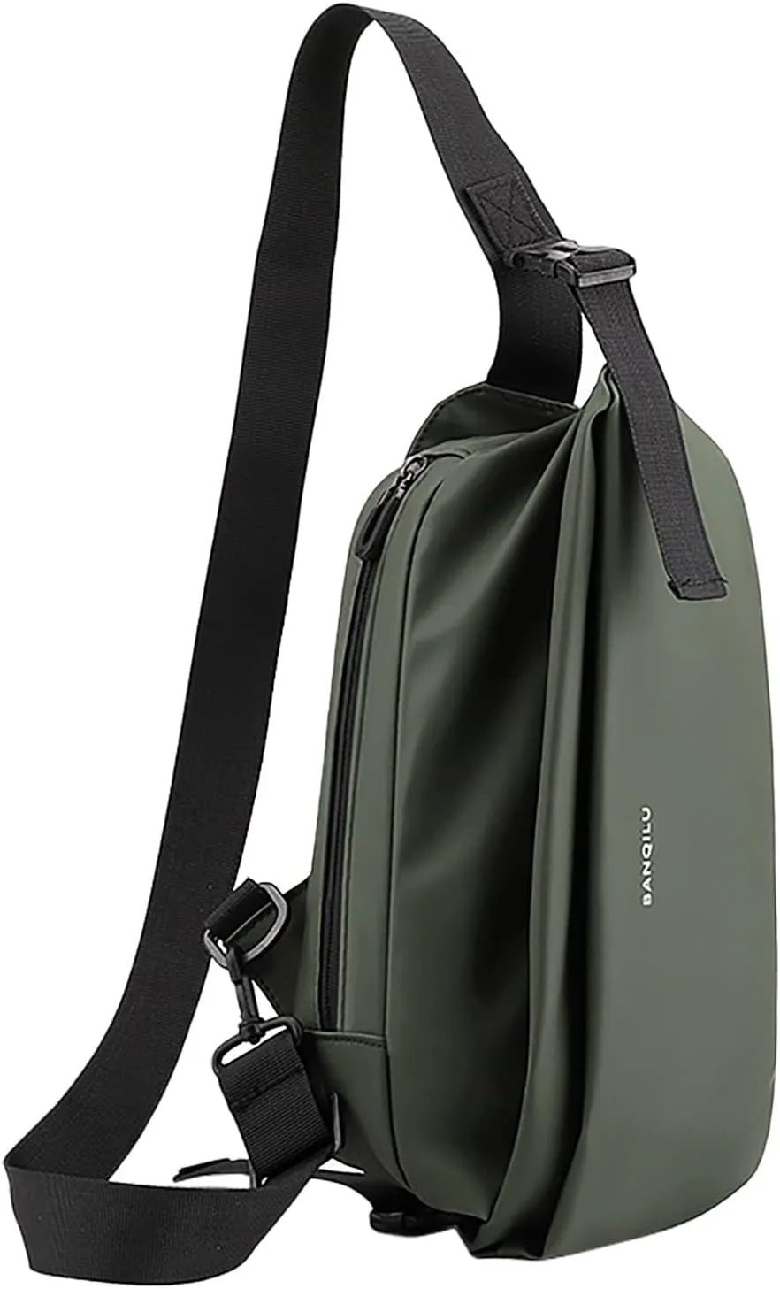 Retro Clutch Underarm Purse 2025 Men's Light Casual One Shoulder Fashion Vertical Zip Crossbody Bag