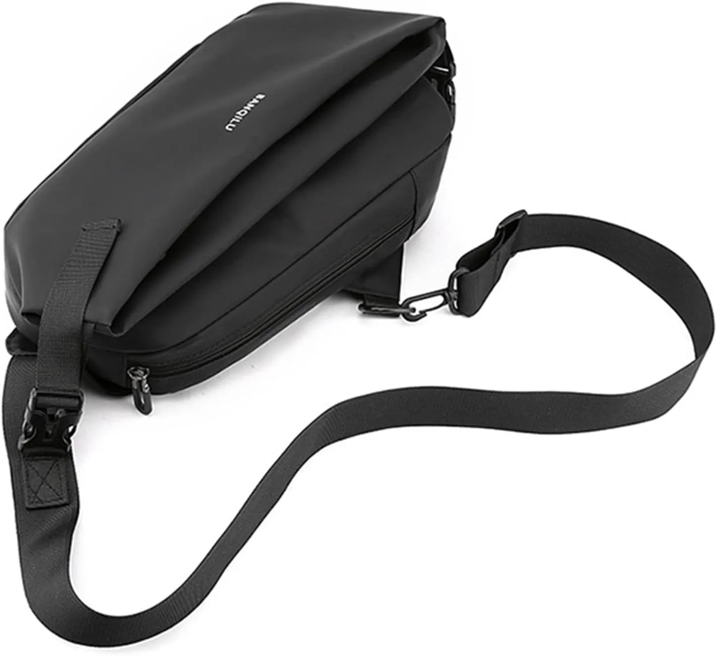 Retro Clutch Underarm Purse 2025 Men's Light Casual One Shoulder Fashion Vertical Zip Crossbody Bag