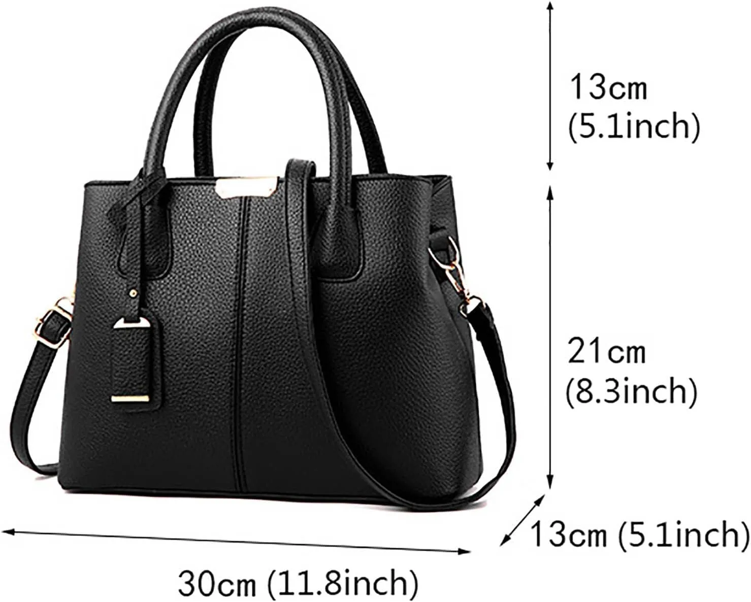Roomy Multiple Pockets Bag Handbag For Women Roomy Fashion Womens Handbags Ladies Purse Satchel Shoulder Bags Tote