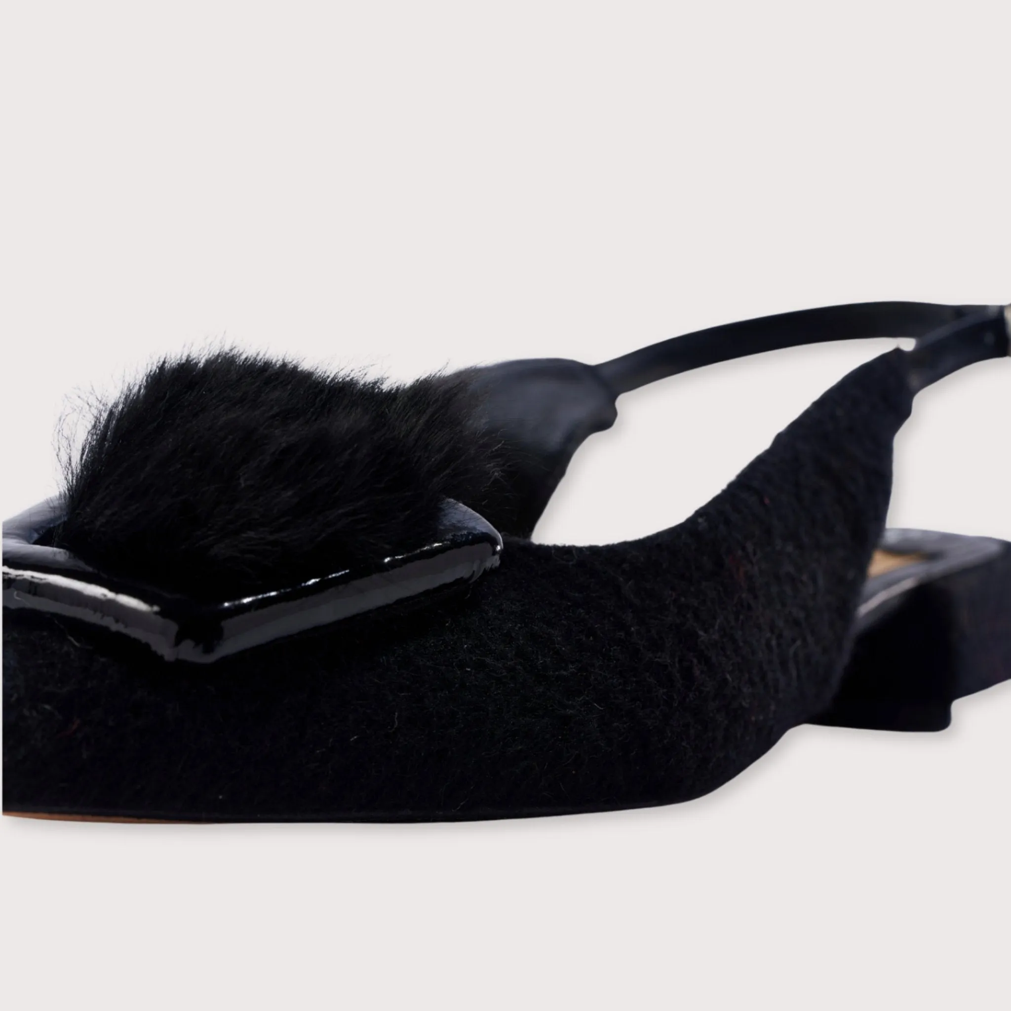 Roya Slingback Black