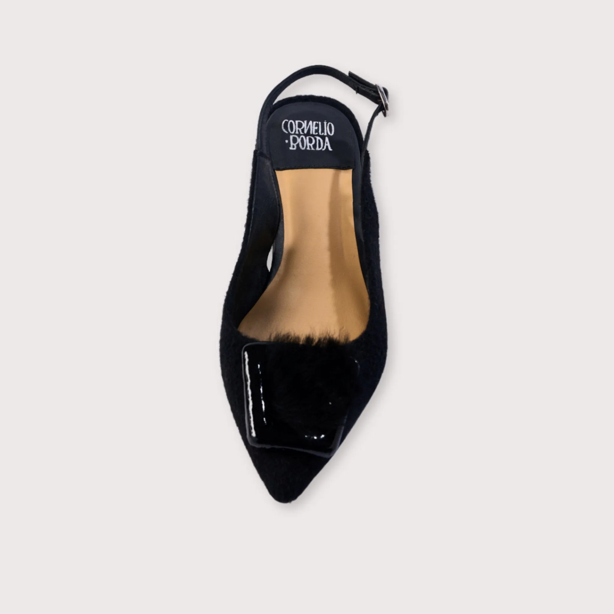 Roya Slingback Black